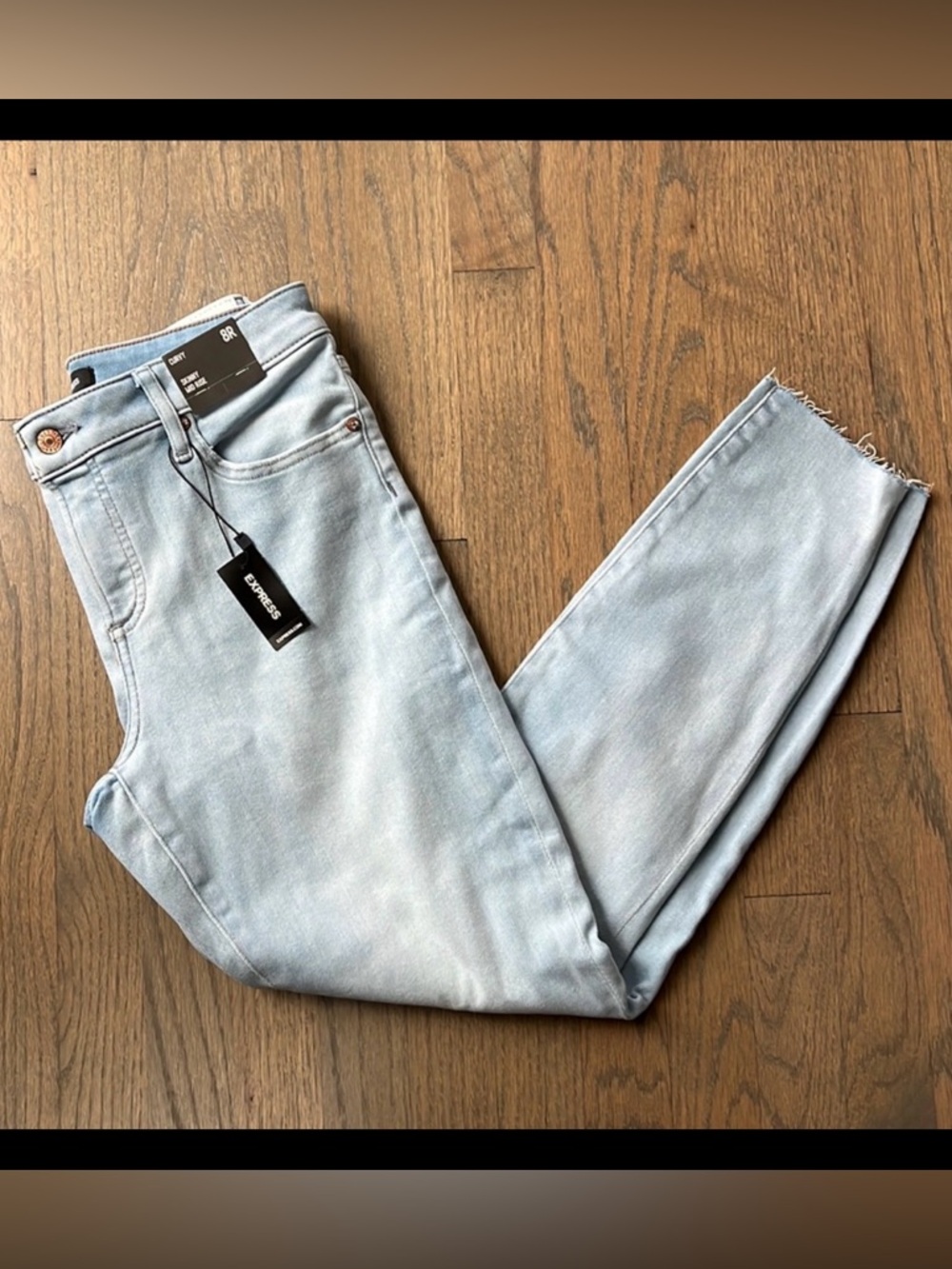 Express Distressed Skinny Denim (8)
